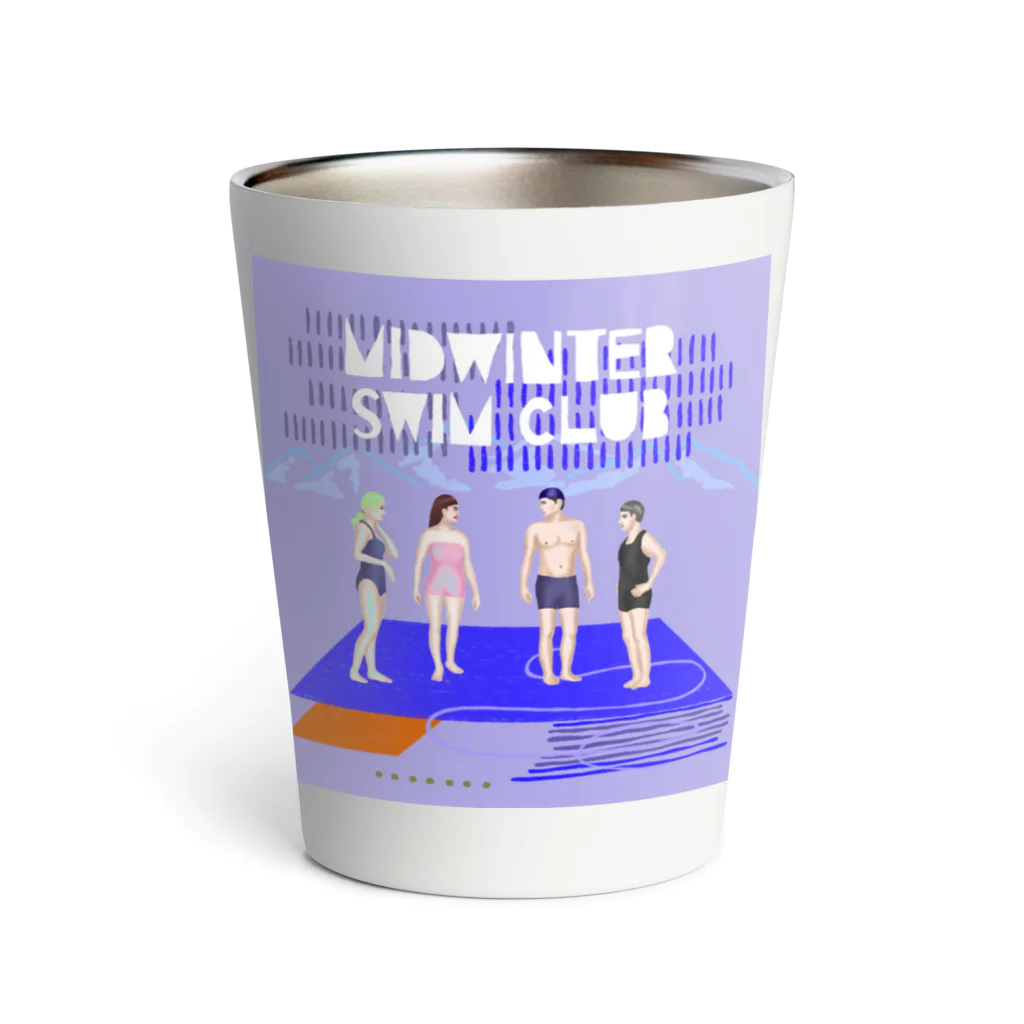 UNKNOWN DISCOVERYのmidwinter swim club Thermo Tumbler