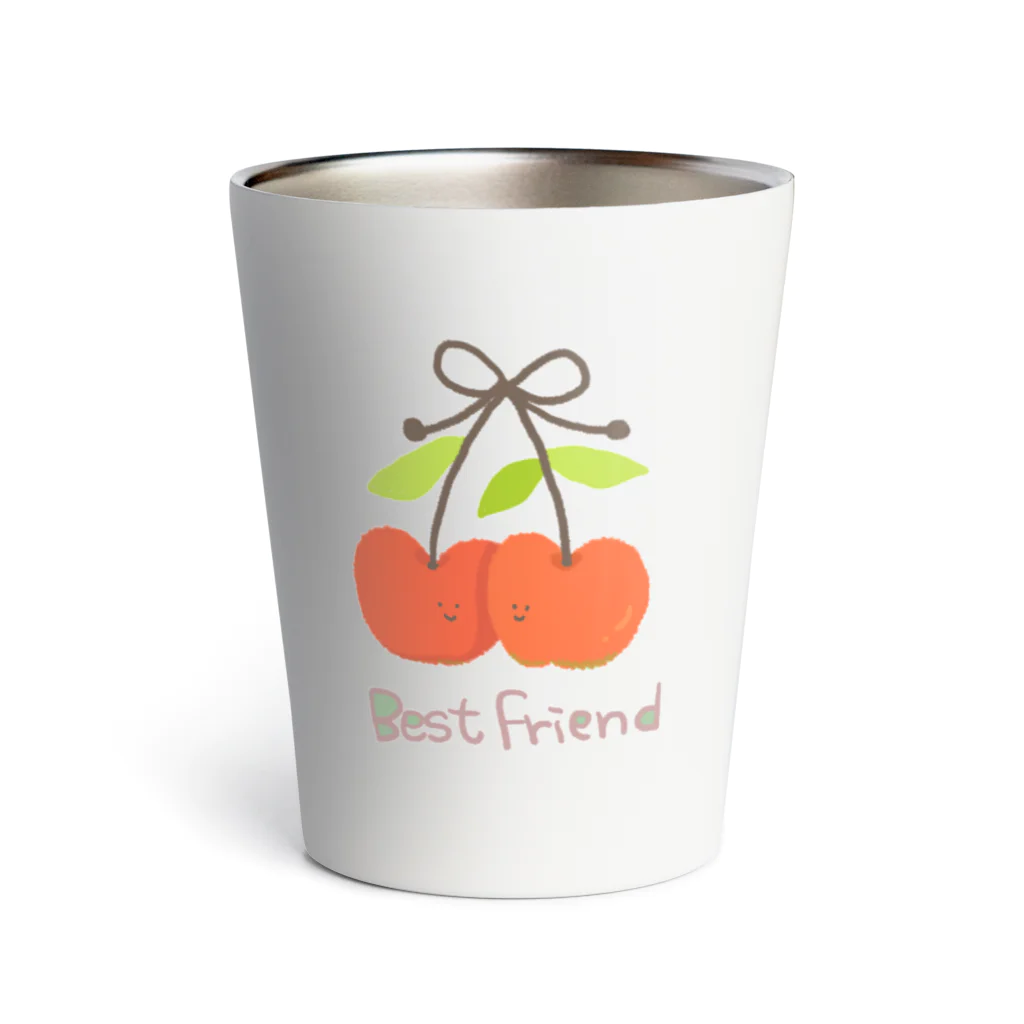 usabit.のぐっず屋さんのBest friend Thermo Tumbler