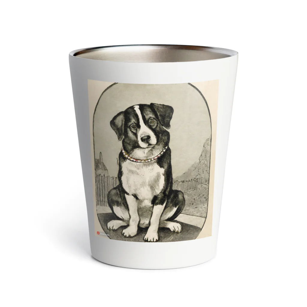 Paonのズーの犬の絵シリーズ６ Thermo Tumbler