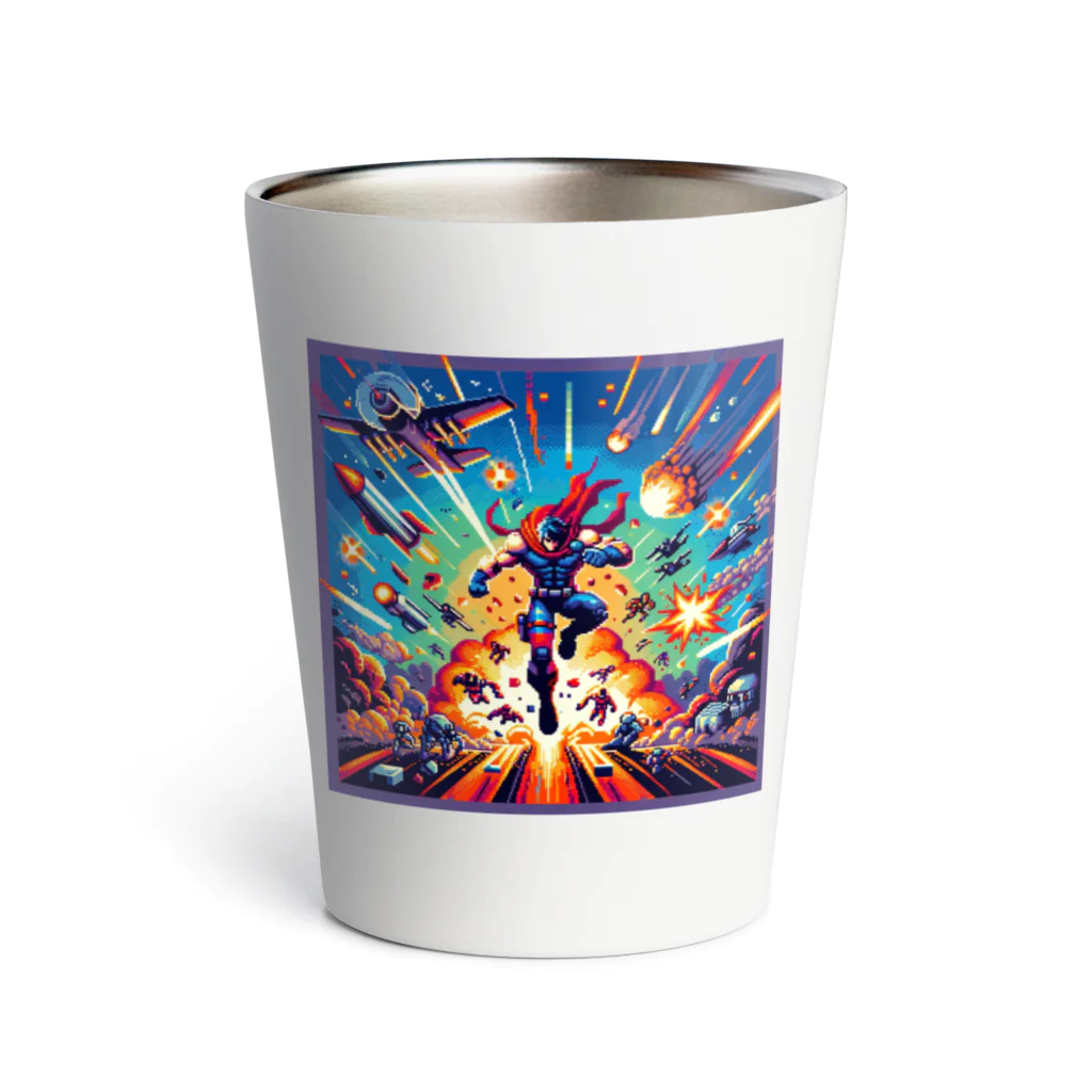 PiXΣLのHeroes come late Dot. / type.1 Thermo Tumbler