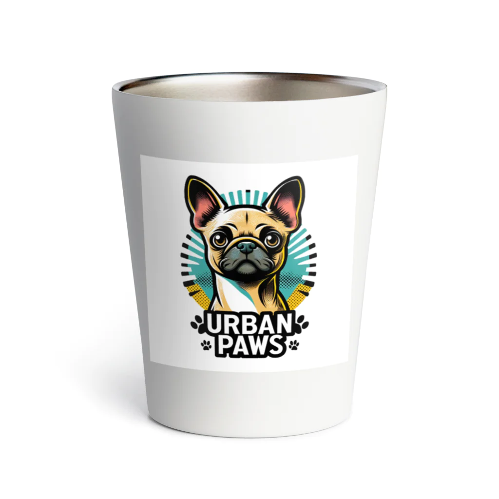 Urban pawsのパグチワワ「Urban paws 」 サーモタンブラー