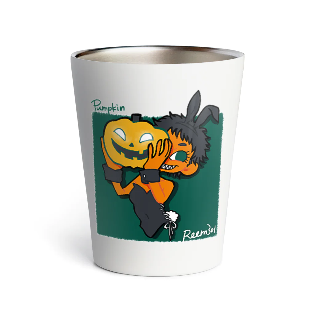 ROOM301のPumpkin girl Thermo Tumbler