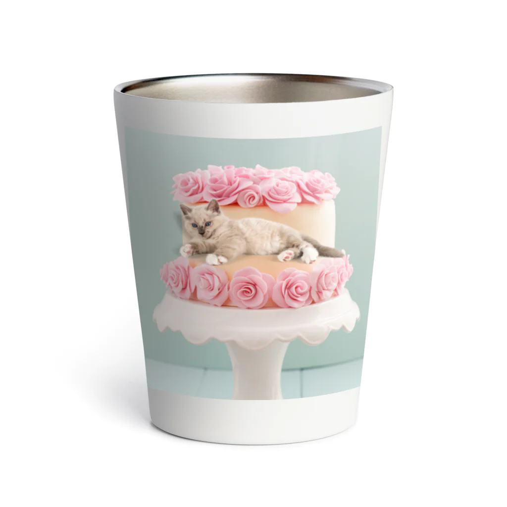 atelier_mogのケーキスタンド×ノア Thermo Tumbler