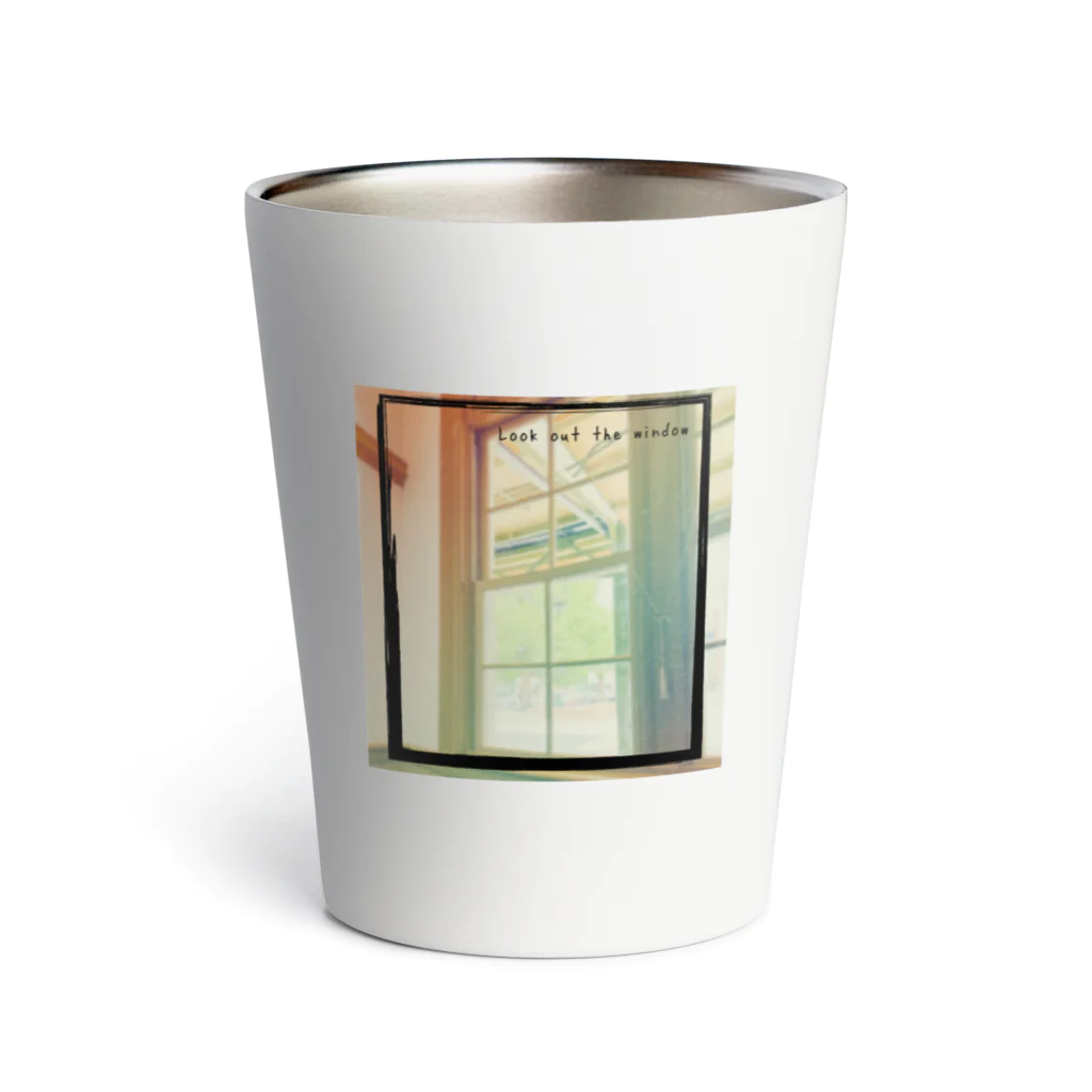 Fumi_noconocoのLook out the window Thermo Tumbler