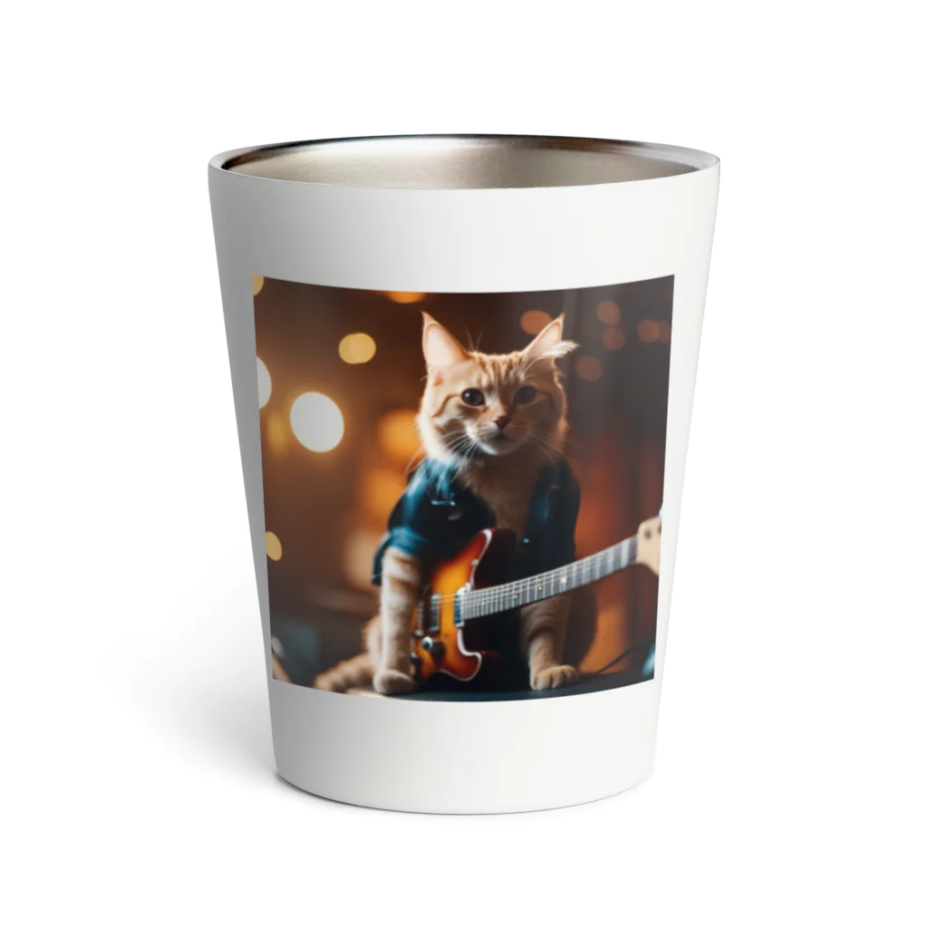 kawaii_catのKawaii Rock Cat Thermo Tumbler