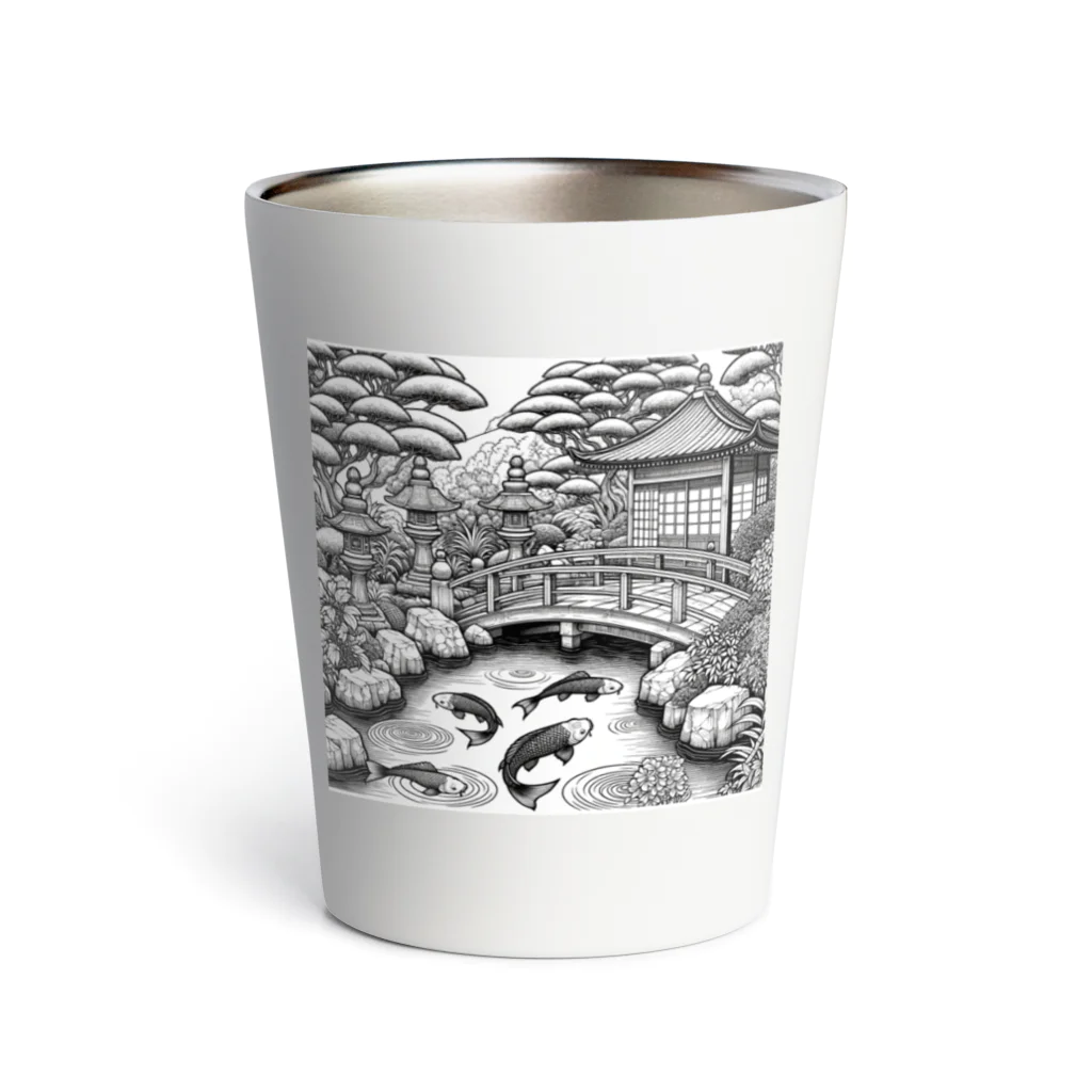 okinawa-okinawa-okinawaの浮世絵２ Thermo Tumbler