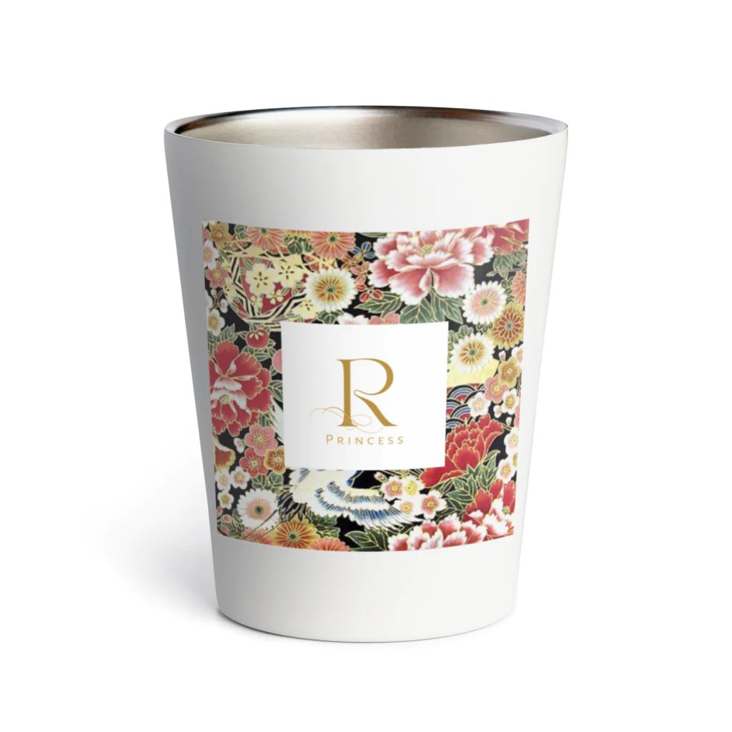 ROYAL Princessの和洋融合デザインシリーズ（黒） Thermo Tumbler