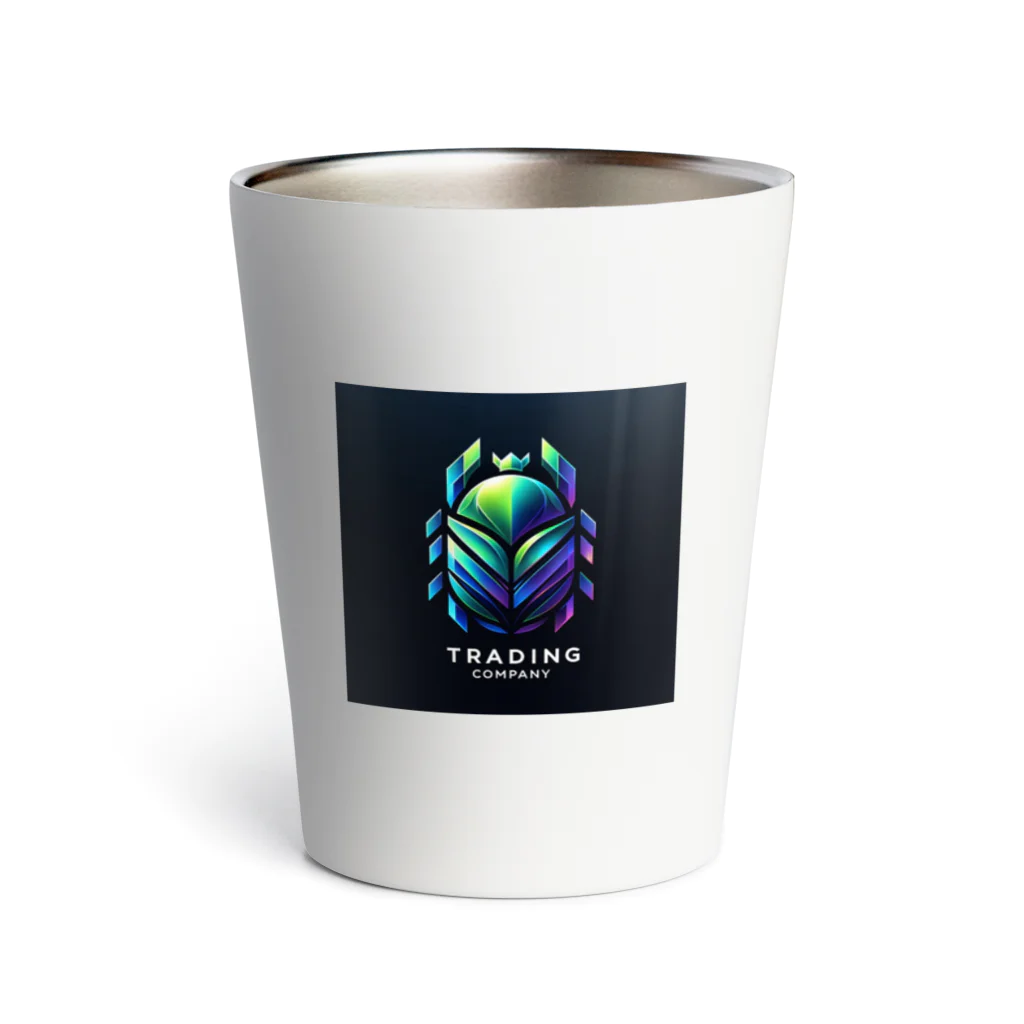 タマムシ商店会のタマムシ商店会ロゴ Thermo Tumbler