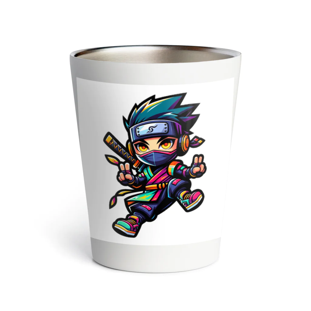 rsrsrsrsrの“Digital Ninja” Thermo Tumbler