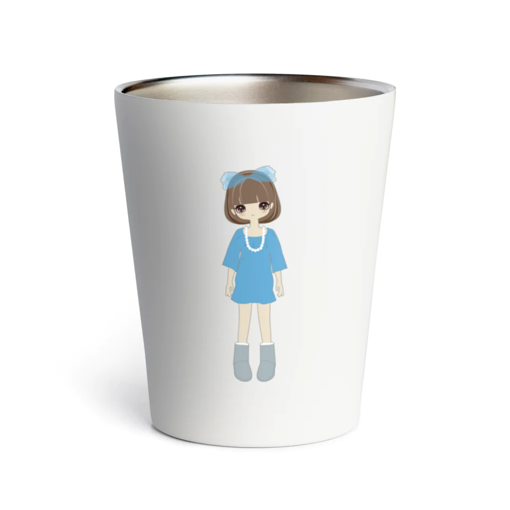 fukuikeのガール01 Thermo Tumbler