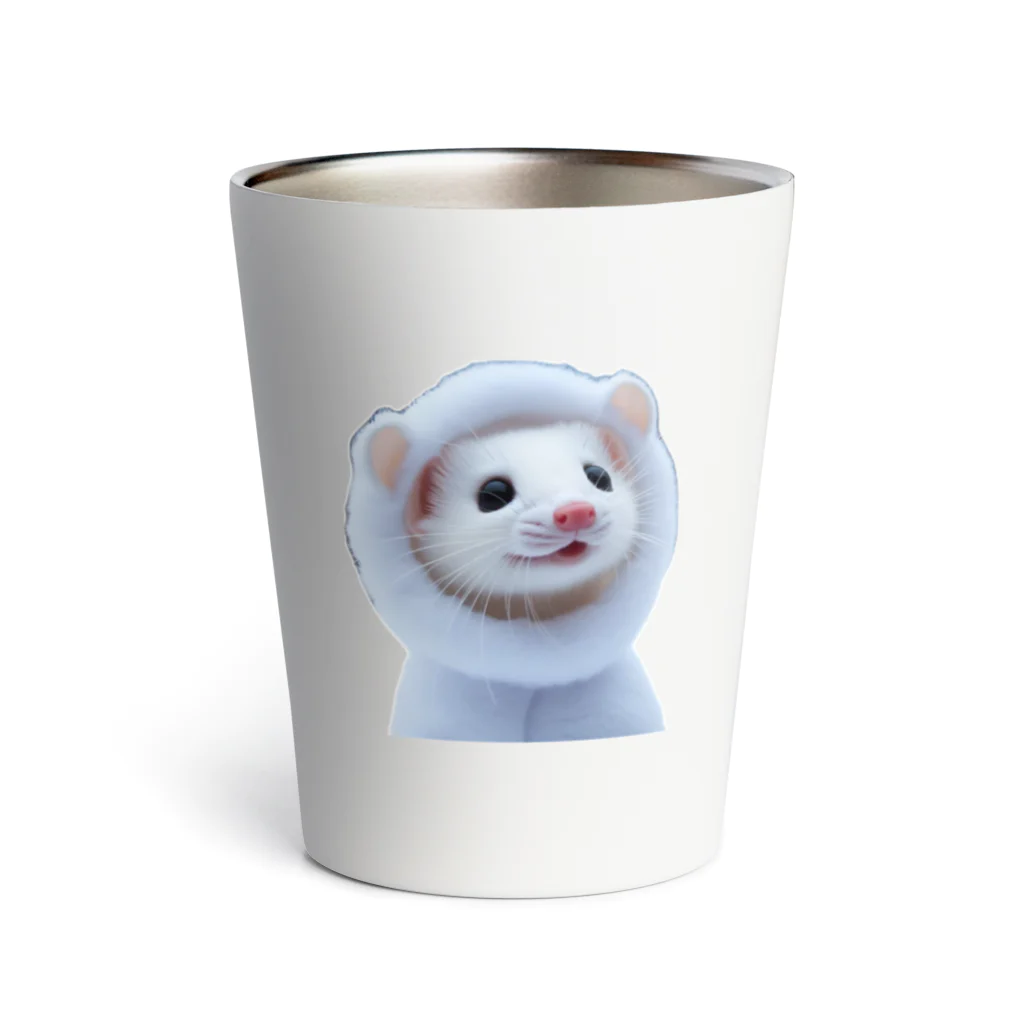 HaIMaRuKoのイタチ　イん　いたち Thermo Tumbler