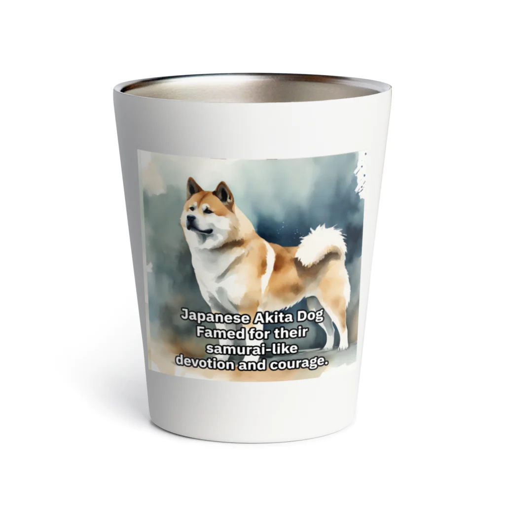 宗乙商店のSamurai Dog Thermo Tumbler