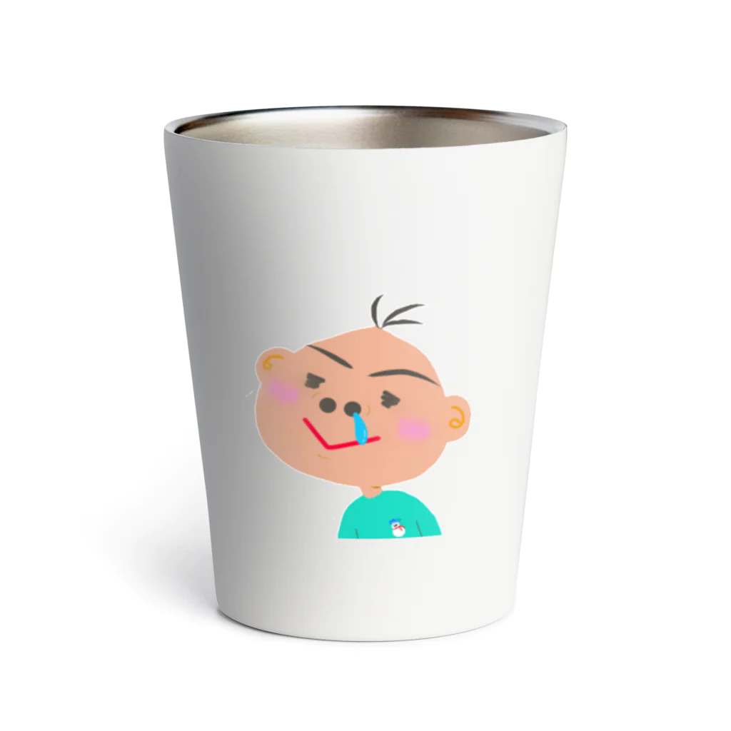 ザ☆めんまのお店の笑太郎（えみたろう） Thermo Tumbler