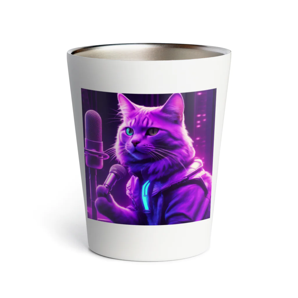 jujumarucatのROCKYCAT　ヴォーカル Thermo Tumbler