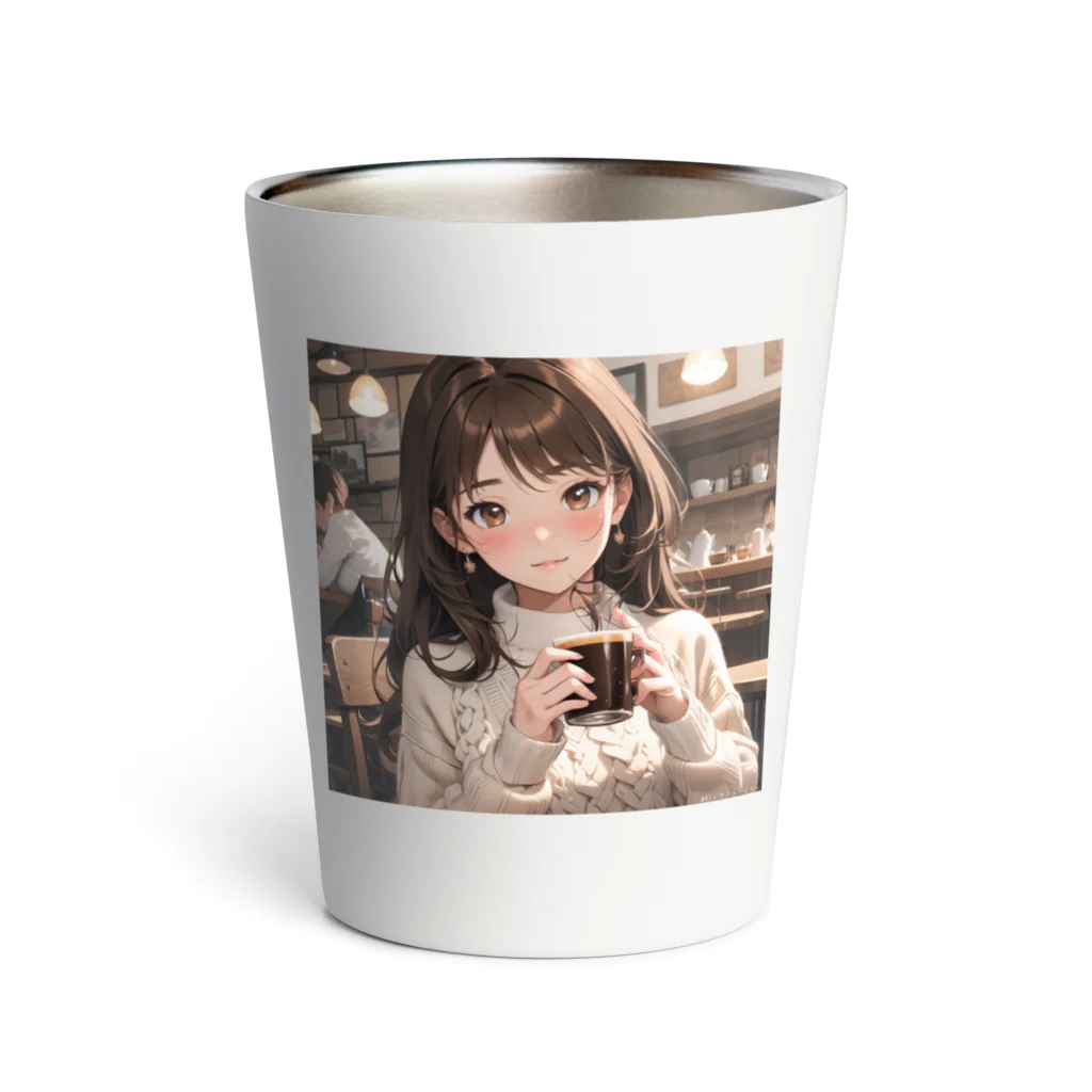 LuckyAngelのchillタイム彼女 Thermo Tumbler