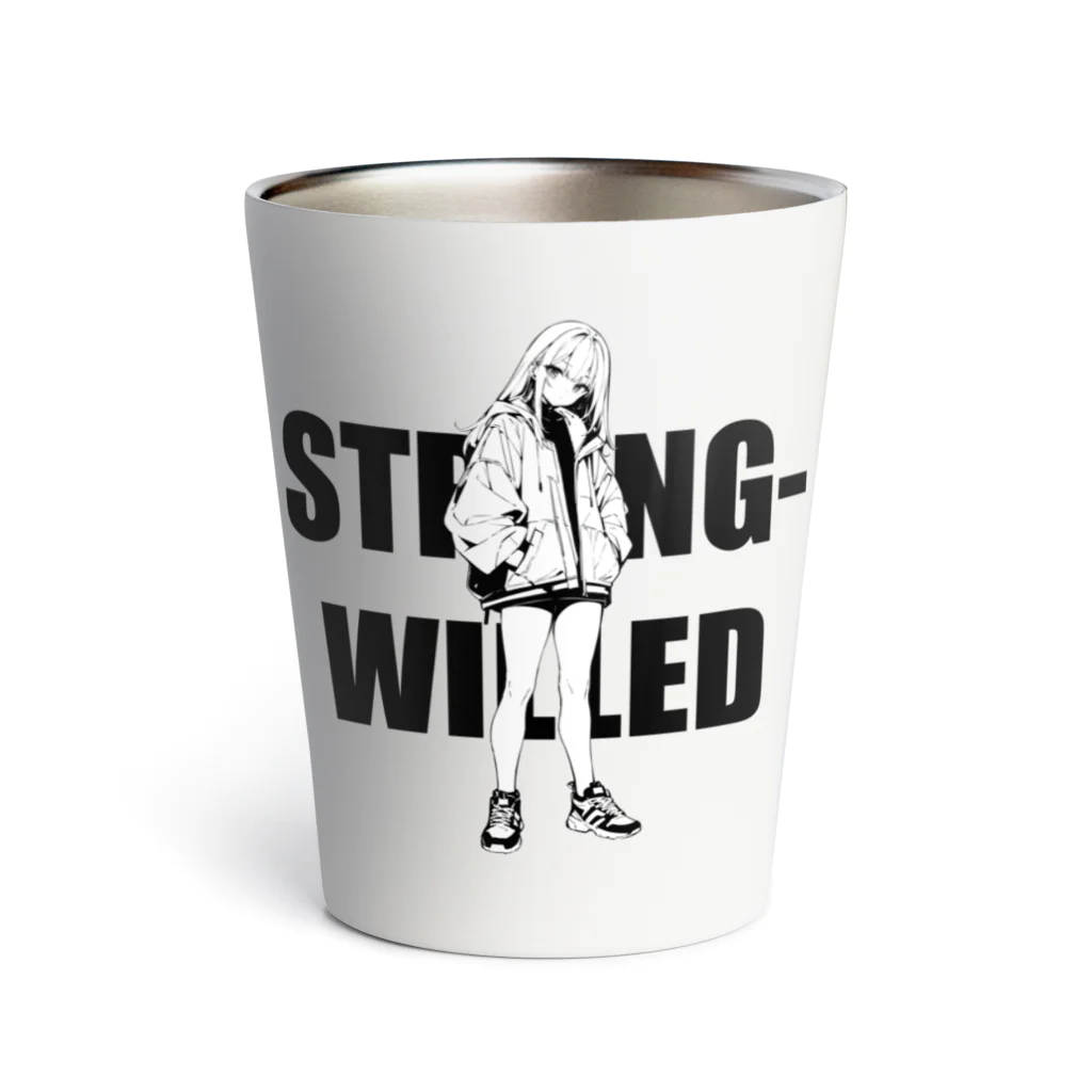 STRONG-WILLEDのSTRONG-WILLED_01GIRL サーモタンブラー