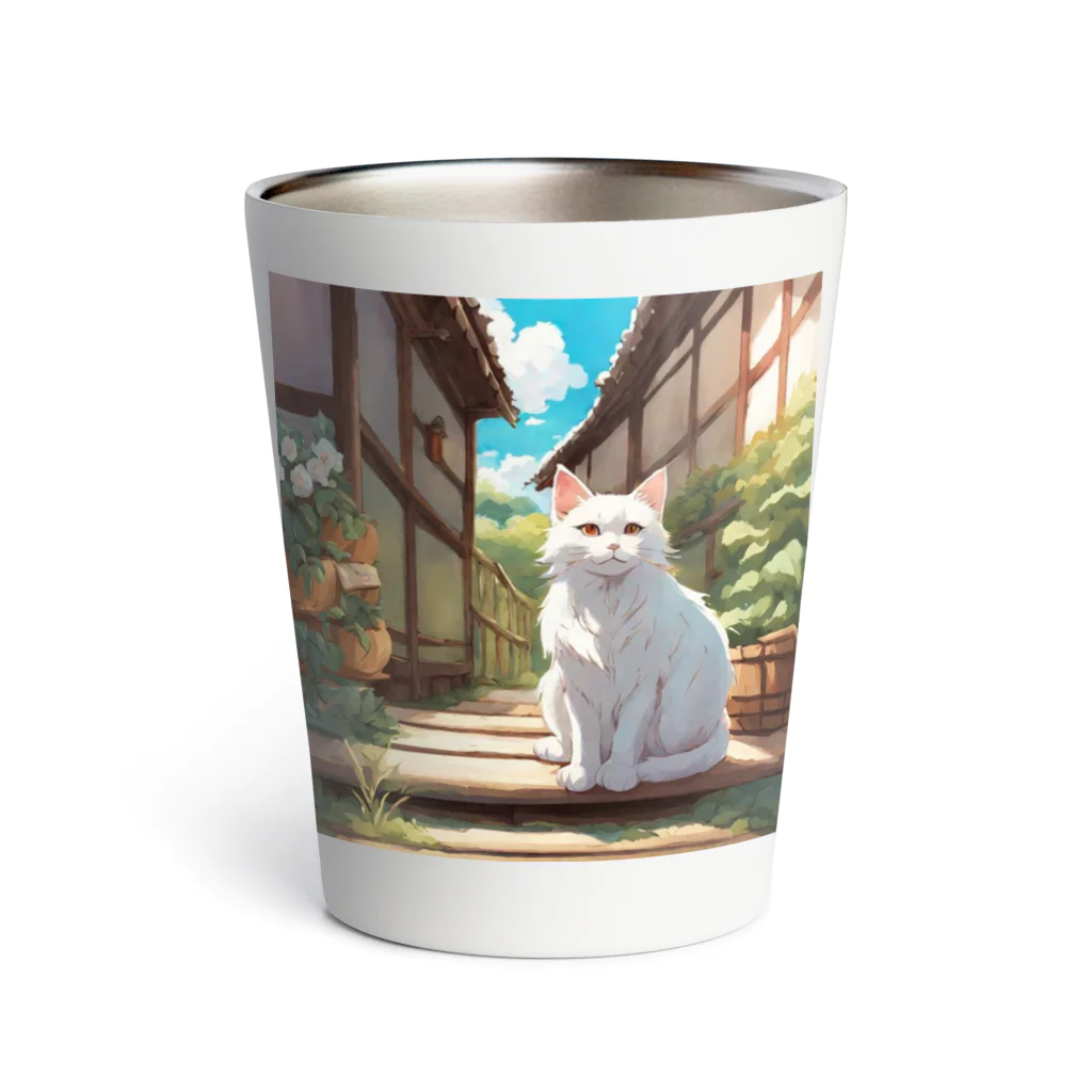 NoranekoShopsの日本のねこ３ Thermo Tumbler