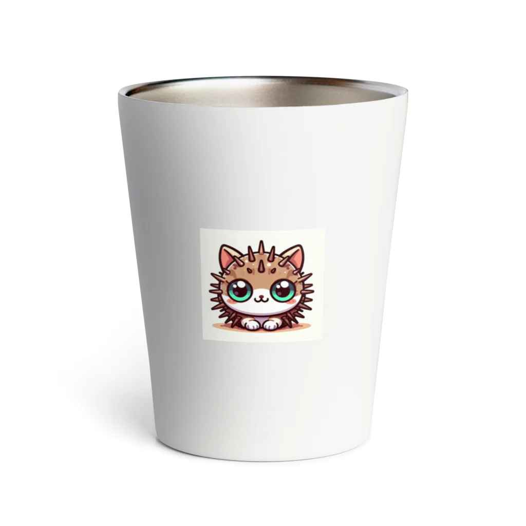 Hiro.Nozのトゲトゲねっこ Thermo Tumbler