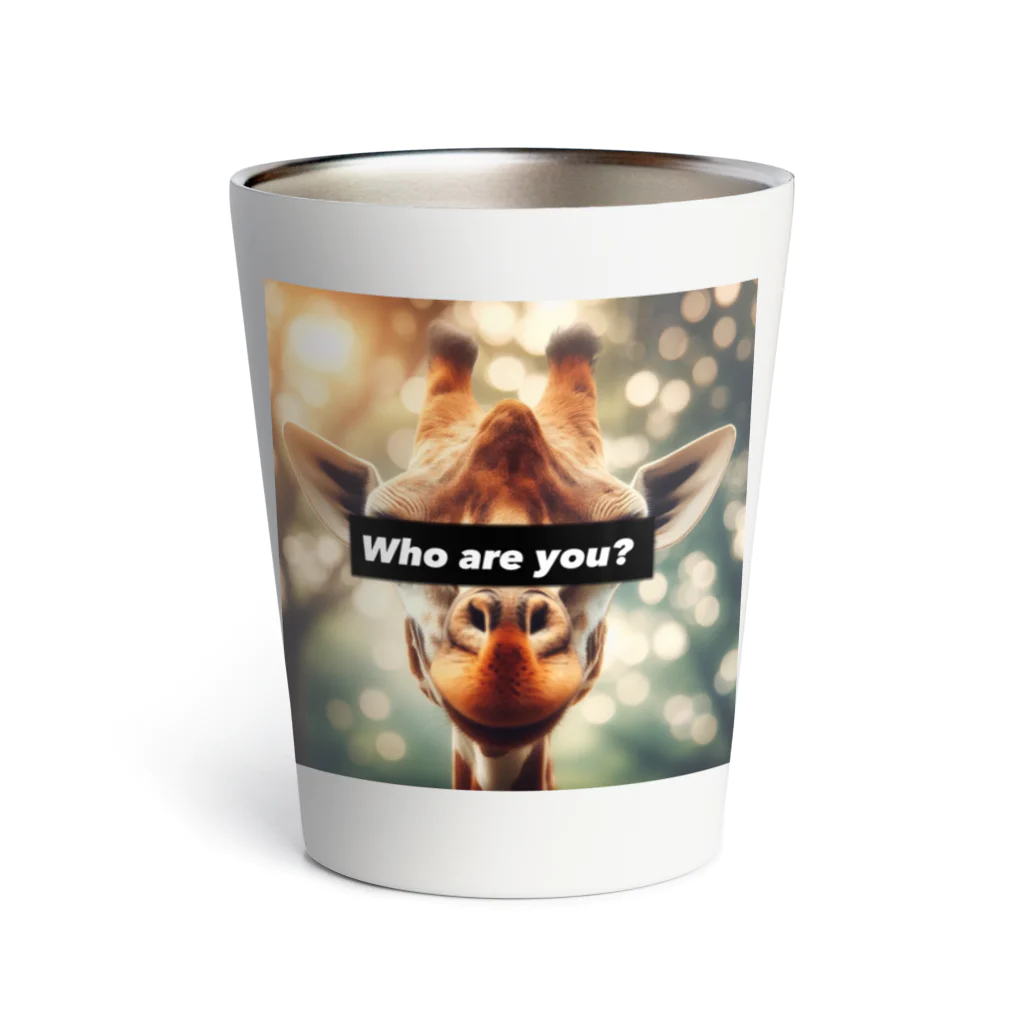 akihotyan.&のWho are you?キリン Thermo Tumbler