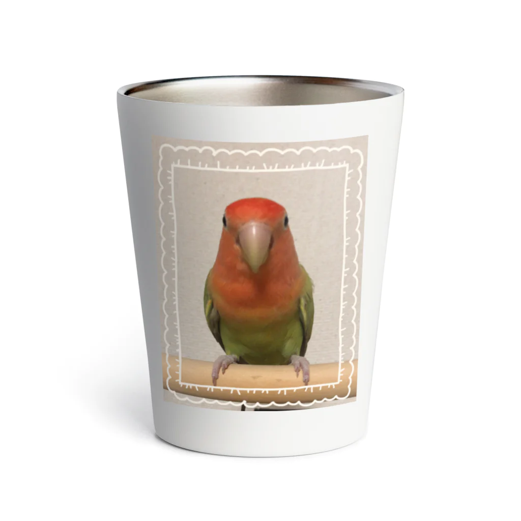 bird-kouのコザクラインコ Thermo Tumbler