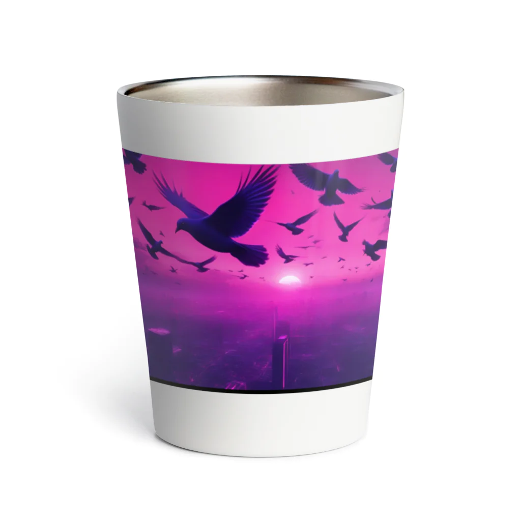 madatubomiの都会の鳩 Thermo Tumbler