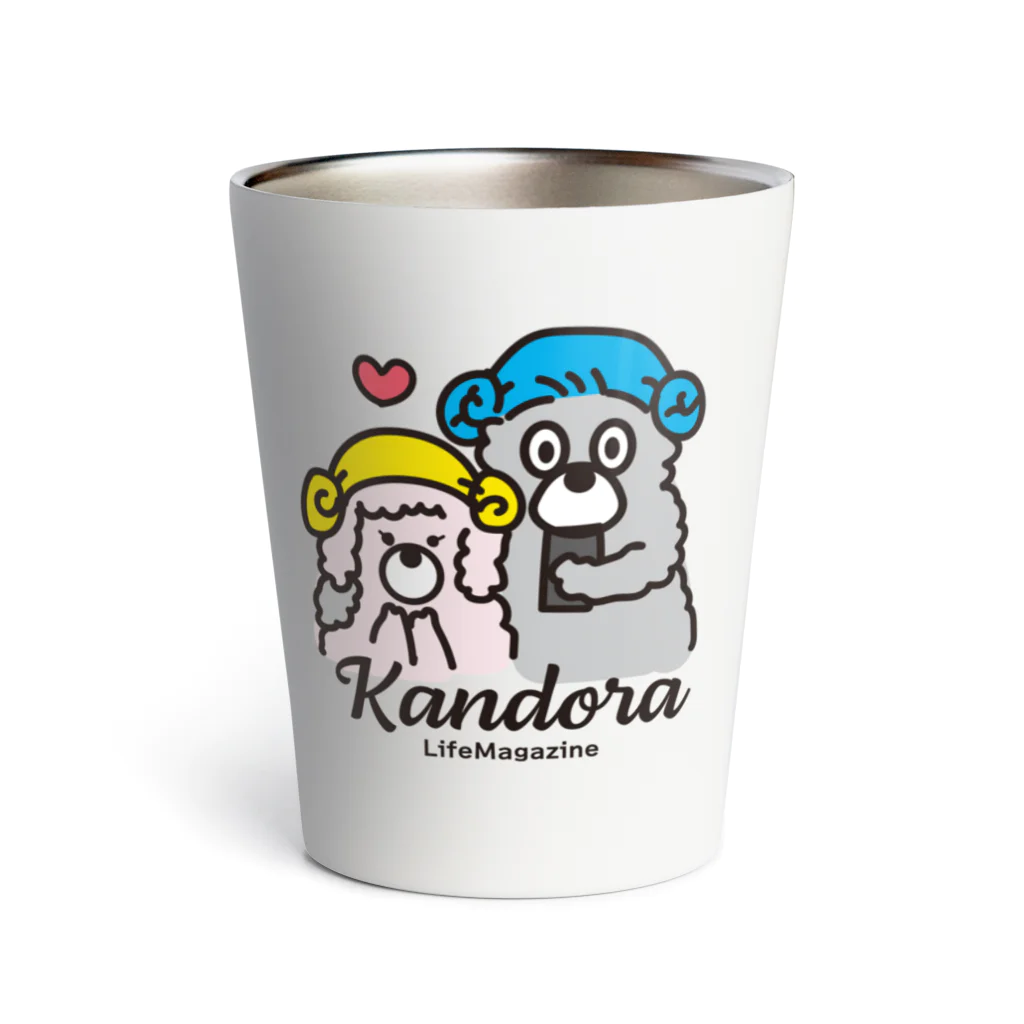 Bada&Hanul's Shopの岩盤浴デートを楽しむバダくんとハヌルちゃん Thermo Tumbler