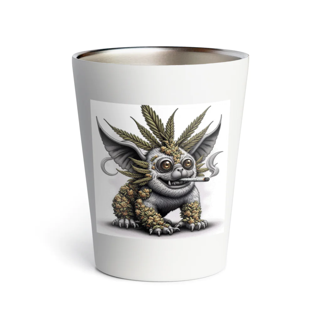 sunofamino420のganja devil's messenger Thermo Tumbler