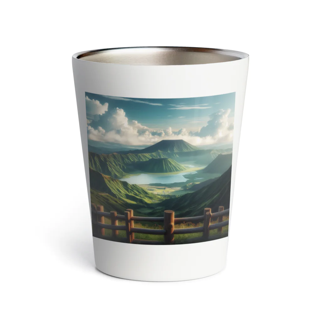 癒し系グッズの阿蘇山 Thermo Tumbler