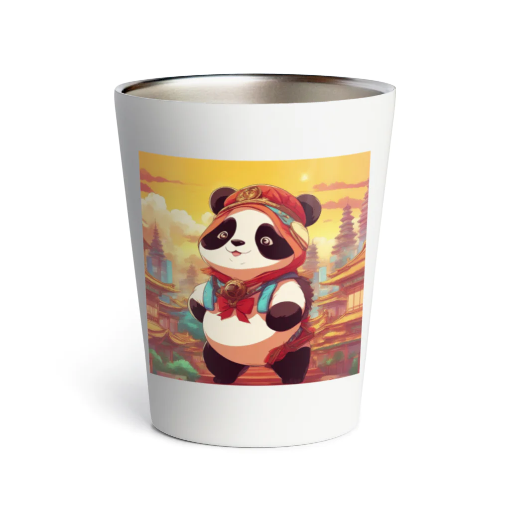 crazypanda2の冒険パンダ Thermo Tumbler