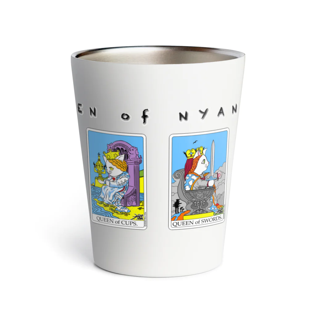 uranaieshiのQUEEN of NYANDS.  Thermo Tumbler