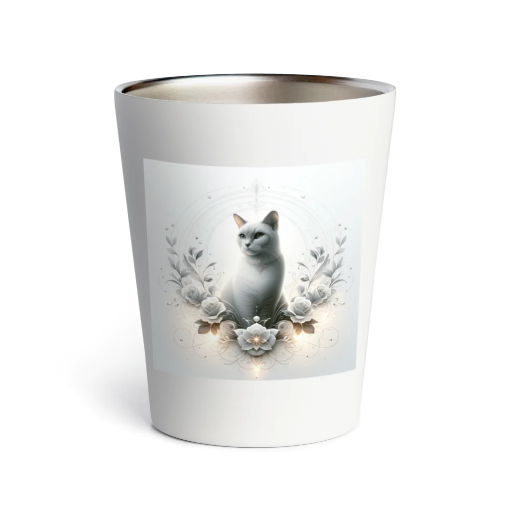 nkcamelliaの美猫 Thermo Tumbler