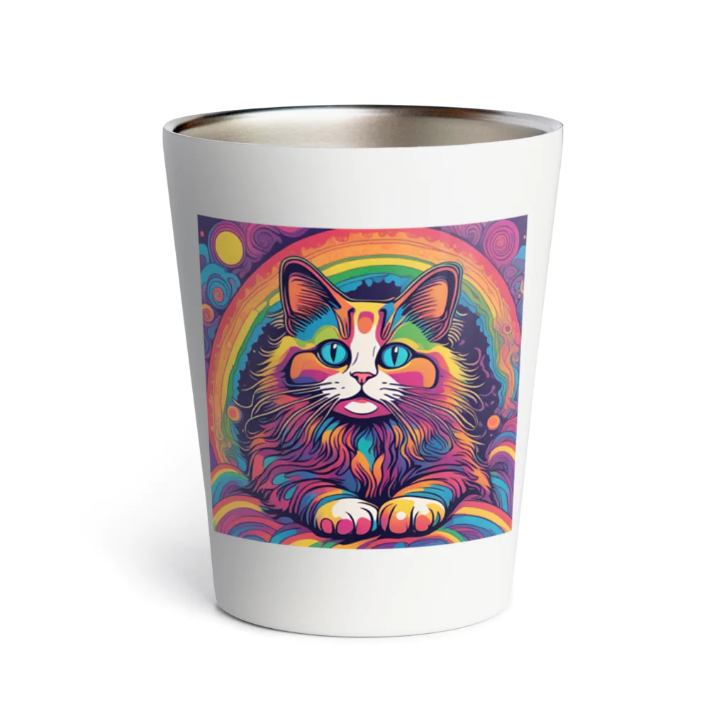 catsのアート猫 Thermo Tumbler