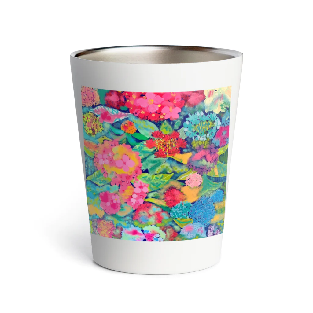 アイハラハルキ(HAL)の紫陽花ファンタジア Thermo Tumbler