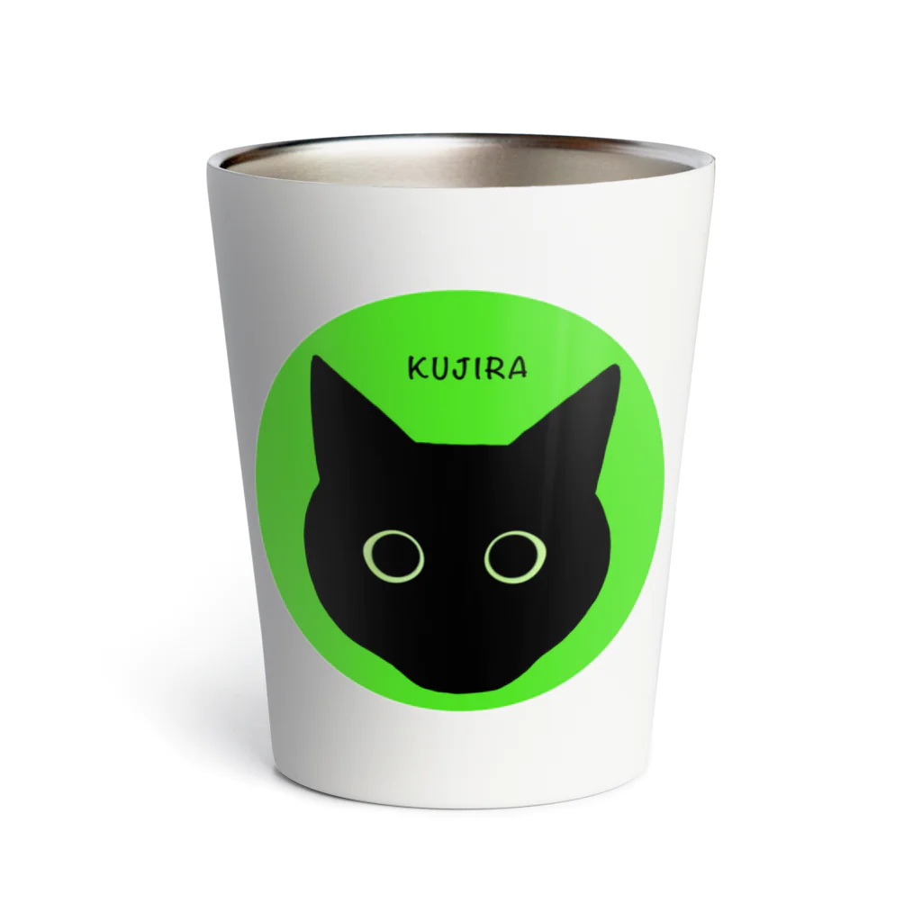 ひげ猫マリオの白黒にゃんず Thermo Tumbler