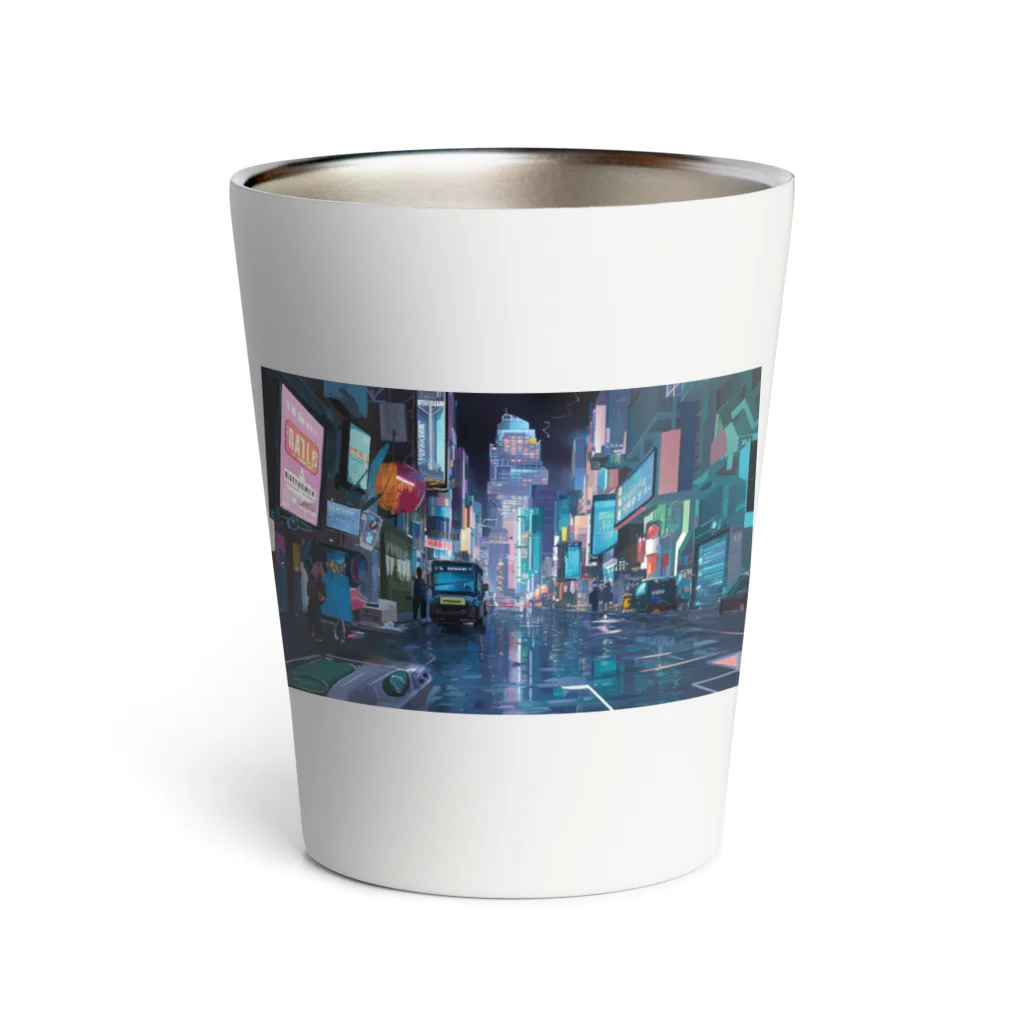 かてこの洋服販売所のcity is beautiful Thermo Tumbler