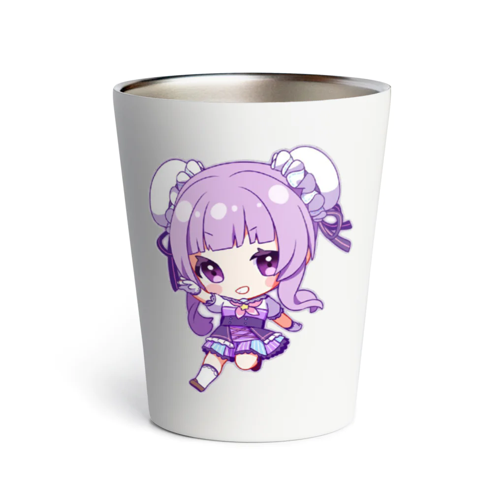 i'm kima【北原きませり 】パルプンテ系ママVtuberのイラストデザイン　ママミニキャラばーじょん Thermo Tumbler