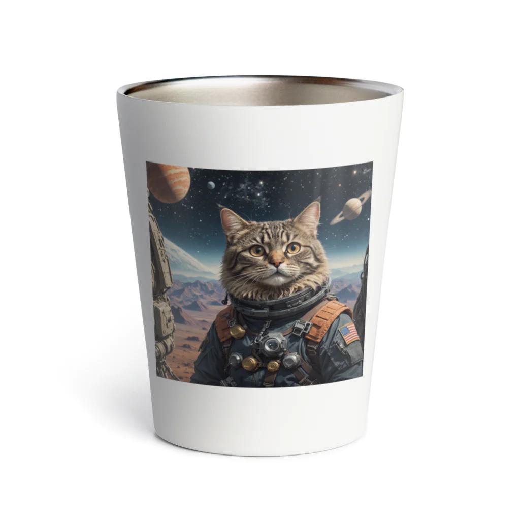 roogerの宇宙猫1 Thermo Tumbler
