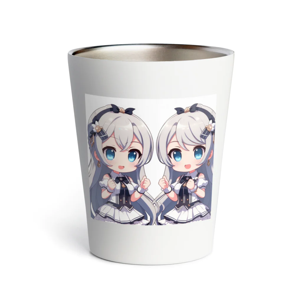 kun_のスポットライトを浴びる可愛らしいアイドルたち Thermo Tumbler