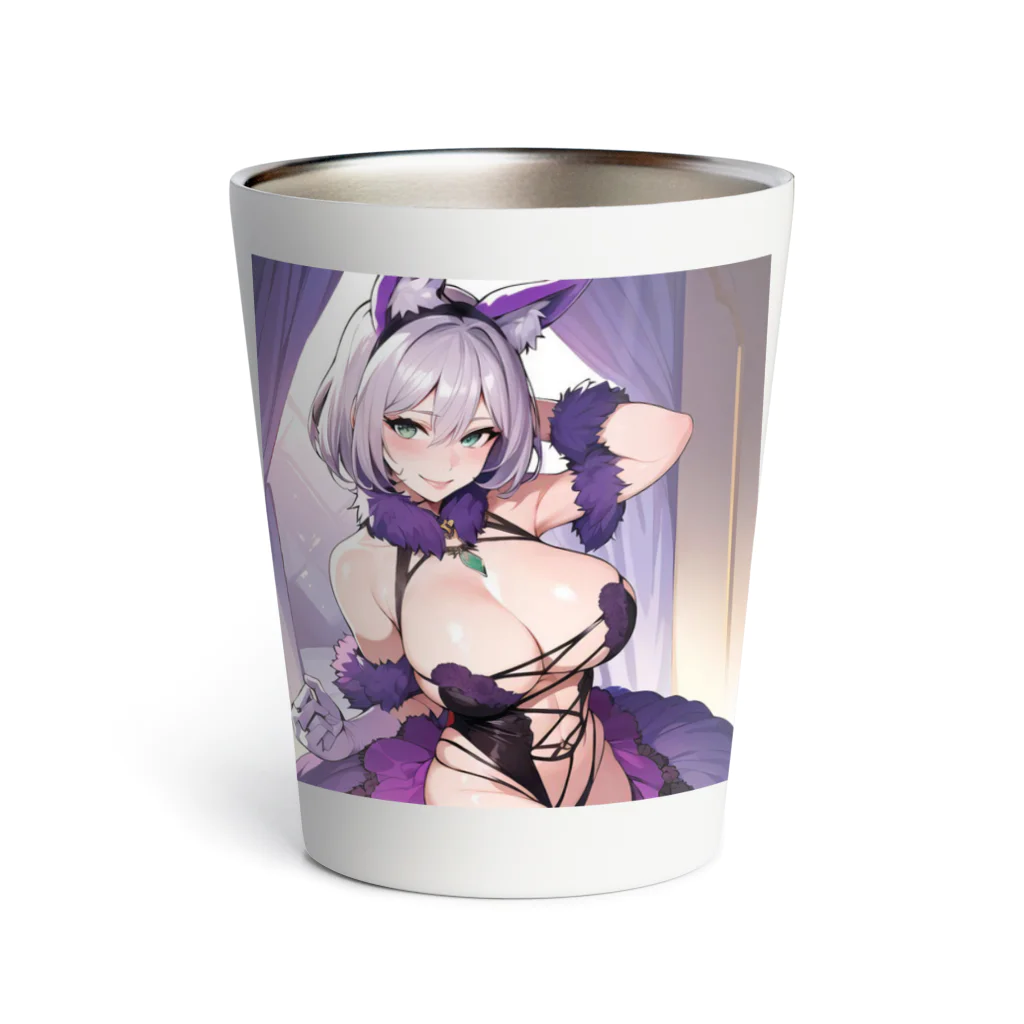 LONGSTONEの猫耳　美少女 Thermo Tumbler