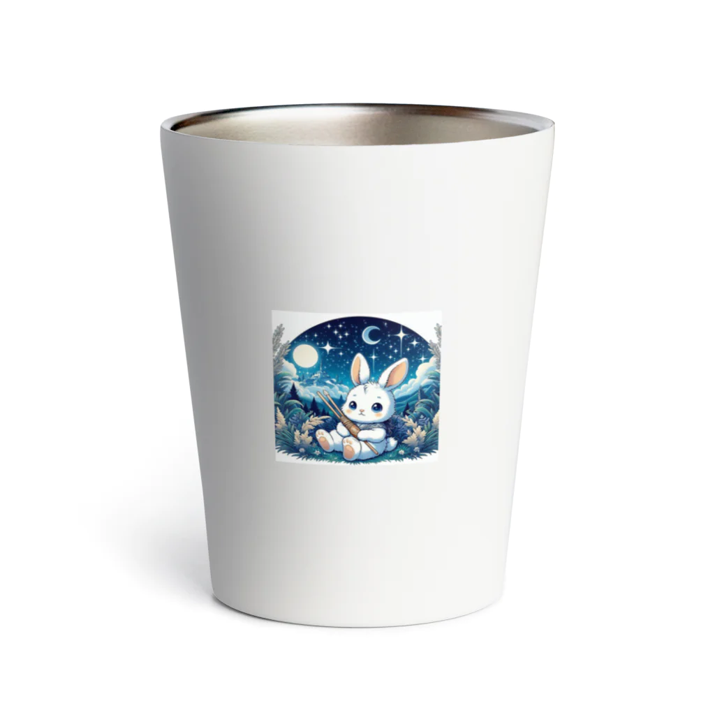 denyo dreamの快眠子ウサギ Thermo Tumbler