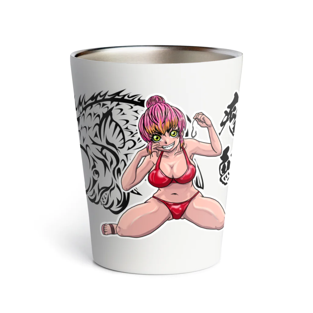 Carnelのコブダイ娘 Thermo Tumbler