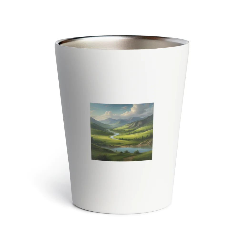 ISEN5の山の風景 Thermo Tumbler