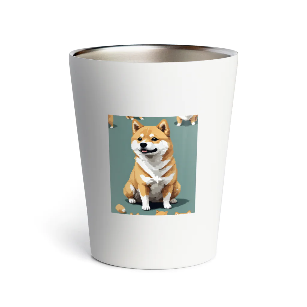 command jj1のピクセル柴犬 Thermo Tumbler