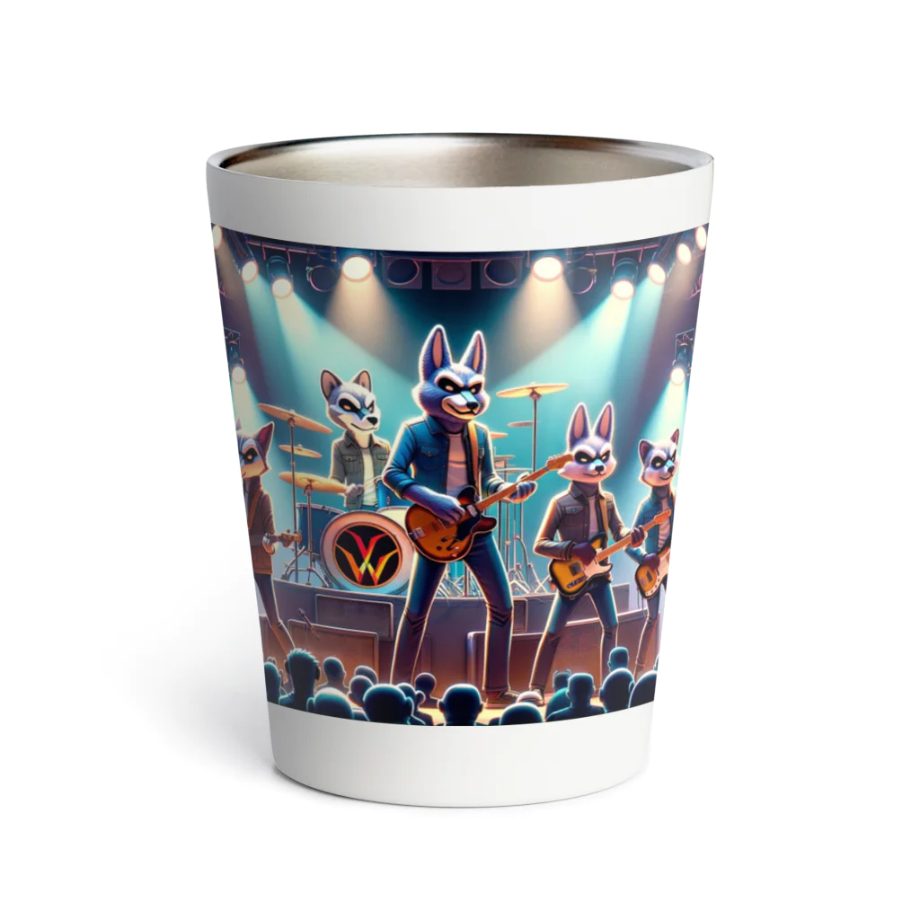 ANIMAL HEROES -musical band-のワイルドロックフェスタ - ダンシングアニマルズ Thermo Tumbler