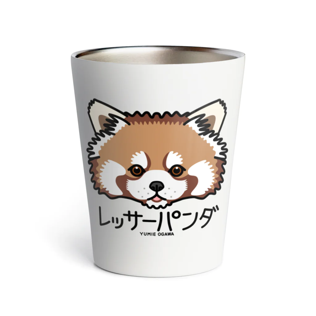 オガワユミエの09レッサーパンダ（キャラ） Thermo Tumbler