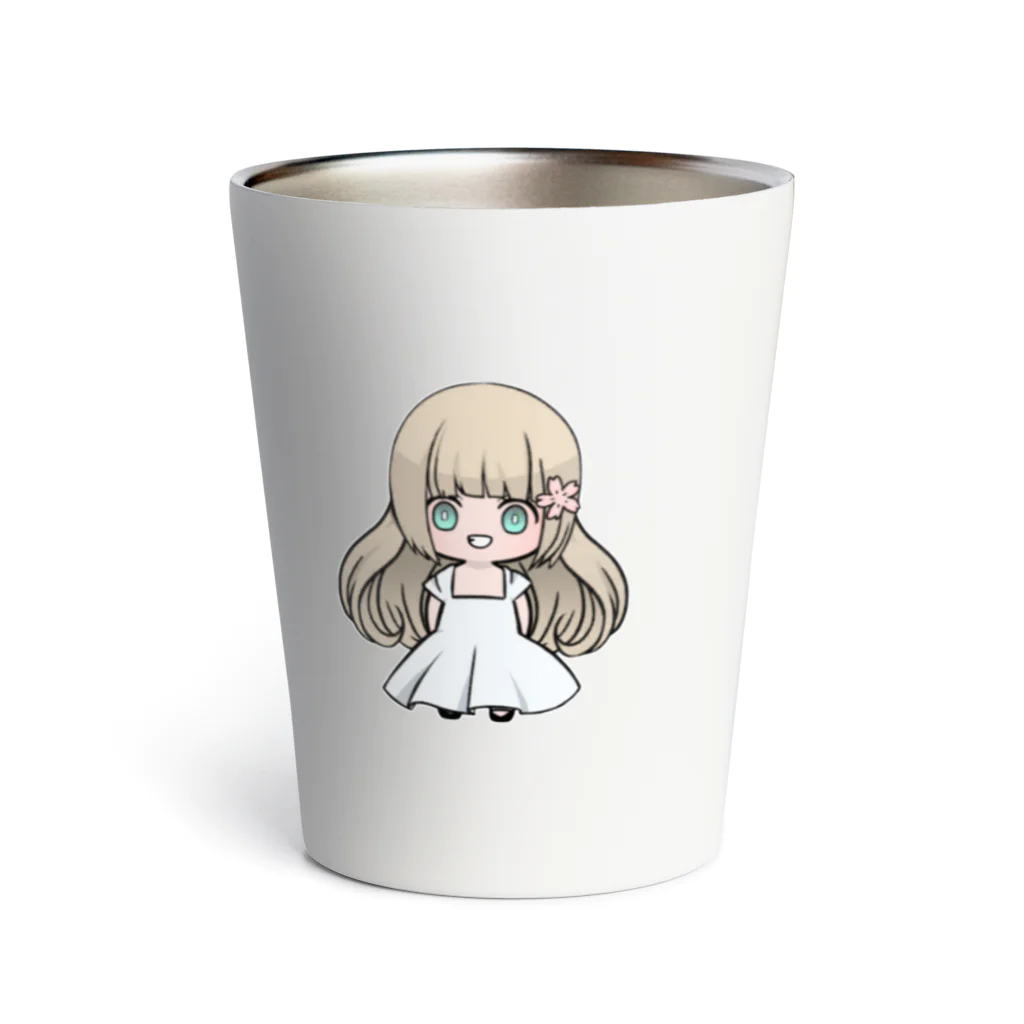 板倉源蔵！AI練習中の可愛いあの子 Thermo Tumbler