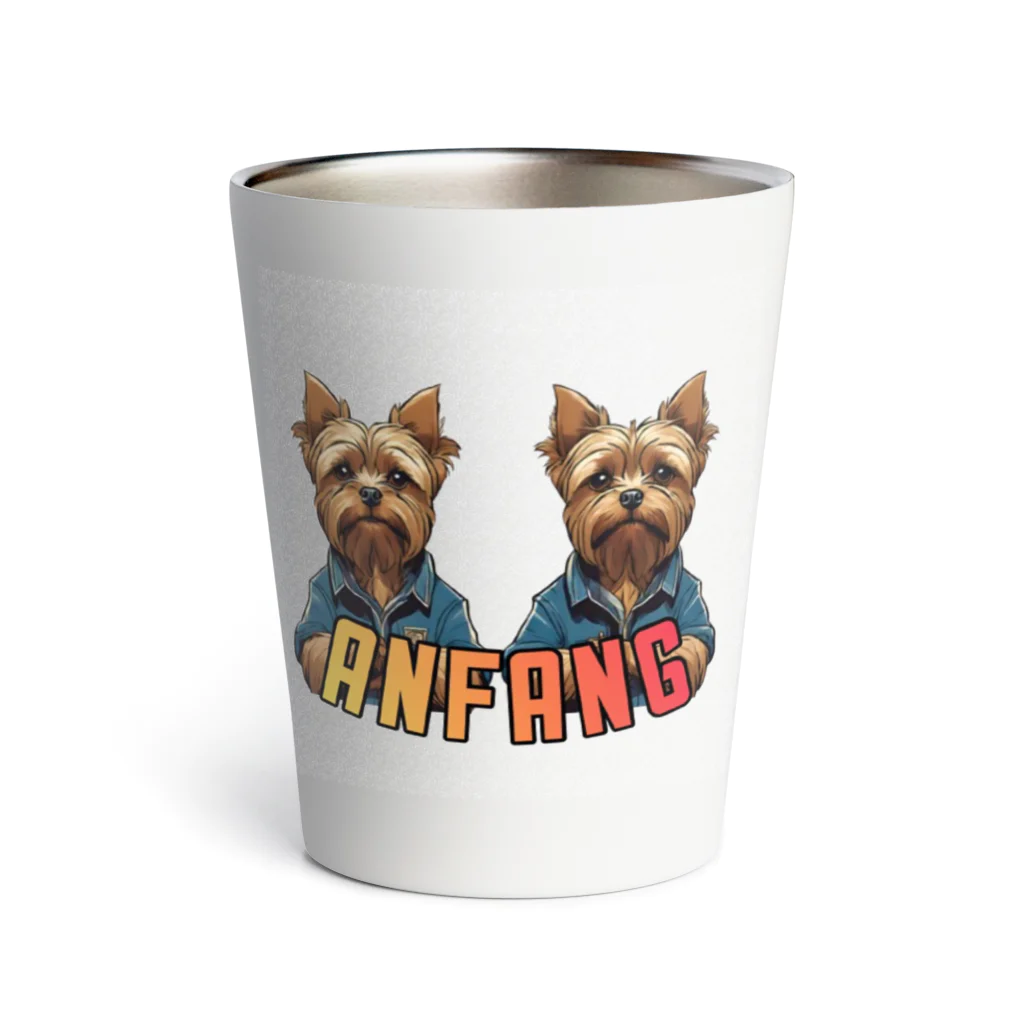 ANFANG のANFANG YORKIES series  Thermo Tumbler