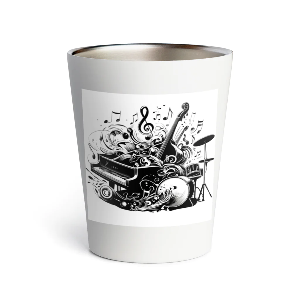 ニュートラルノードの♪Bursting Jazz Thermo Tumbler