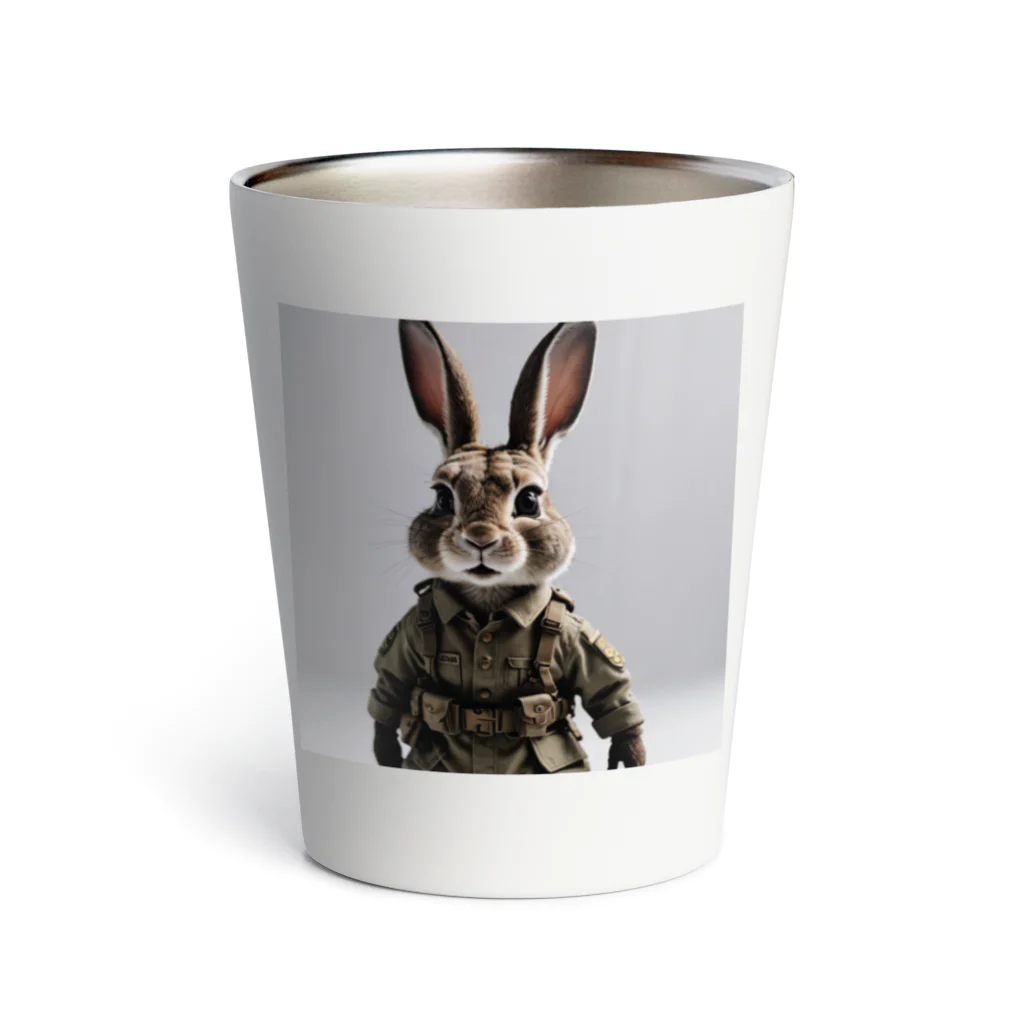 TDK_TDKの軍人ウサギ#9 Thermo Tumbler