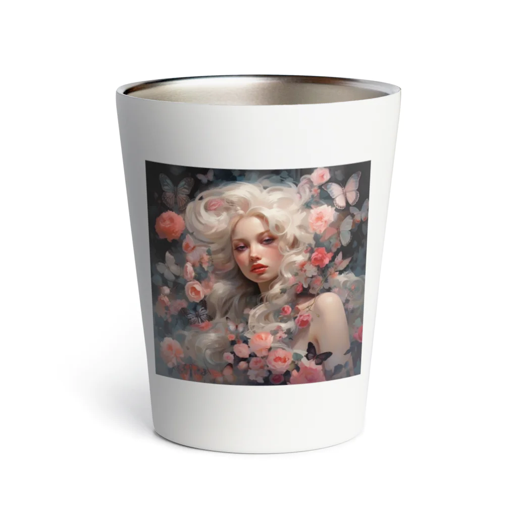 AQUAMETAVERSEの花と美女　なでしこ1478 Thermo Tumbler